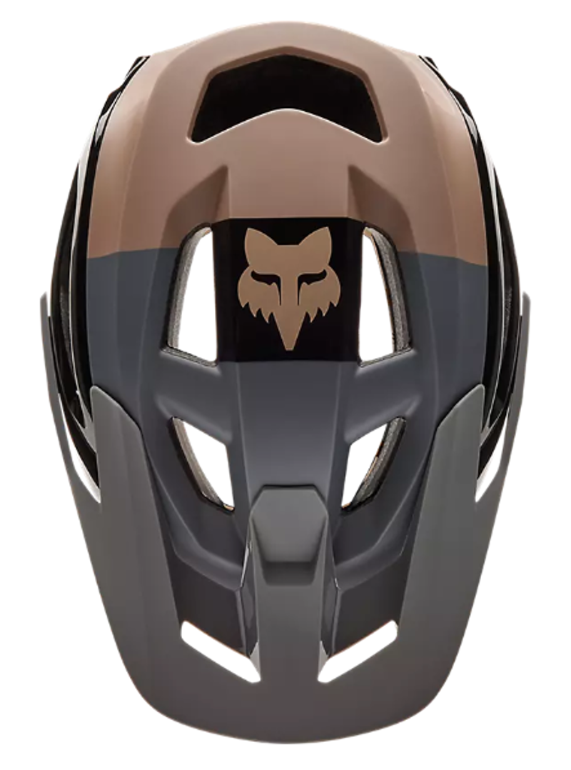 Fox Racing Speedframe Pro Klif Helmet in Mocha Brown-2